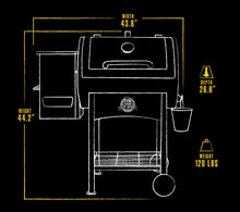Load image into Gallery viewer, Classic 700 Sq. In. Wood Fired Pellet Grill with Flame Broiler - EK CHIC HOME