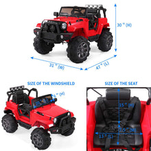 Load image into Gallery viewer, 12V Ride On Car Kids W/ MP3 Electric Remote Control Red - EK CHIC HOME