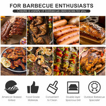 Load image into Gallery viewer, Charcoal Barbecue  Grill Outdoor W/Wheels Portable - EK CHIC HOME