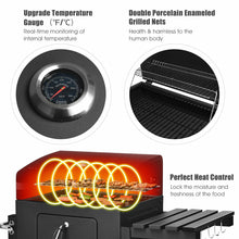 Load image into Gallery viewer, Charcoal Barbecue  Grill Outdoor W/Wheels Portable - EK CHIC HOME