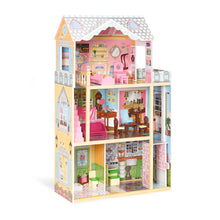 Load image into Gallery viewer, Dreamy Dollhouse for Kids Great Gift for Birthday/Christmas - EK CHIC HOME