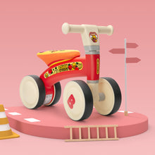 Load image into Gallery viewer, Four Wheeled Balance Bike Toy for Toddlers,Red - EK CHIC HOME
