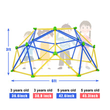 Load image into Gallery viewer, Kids Climbing Dome Jungle Gym - 6 ft Geometric Playground - EK CHIC HOME