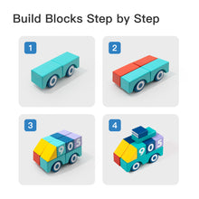 Load image into Gallery viewer, Wooden Building Blocks Set for Toddlers Kids,100 blocks - EK CHIC HOME