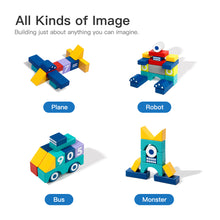 Load image into Gallery viewer, Wooden Building Blocks Set for Toddlers Kids,100 blocks - EK CHIC HOME