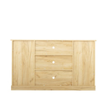 Load image into Gallery viewer, Farmhouse Sliding Barn Door TV Stand for up to 65 Inch. Rustic Style - EK CHIC HOME