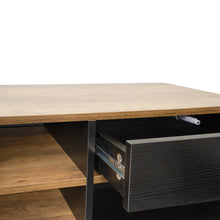 Load image into Gallery viewer, TV Stand for TVs up to 60 , TV Cabinet with 2 Drawer, Brown - EK CHIC HOME