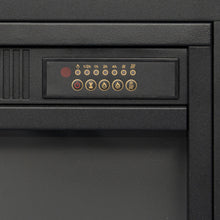 Load image into Gallery viewer, Classic 4 Cubby Fireplace TV Stand, White - EK CHIC HOME