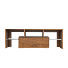 Load image into Gallery viewer, TV Stand with LED RGB Lights - Gaming Consoles - EK CHIC HOME