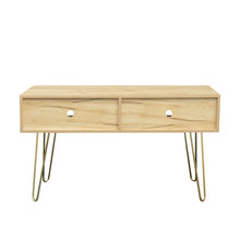 Load image into Gallery viewer, Modern Design TV Stand W/Metal Legs - EK CHIC HOME