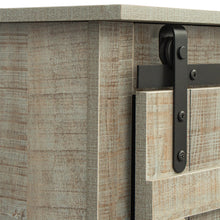 Load image into Gallery viewer, Farmhouse Sliding Barn Door TV Stand for TV up to 65 Inch - EK CHIC HOME