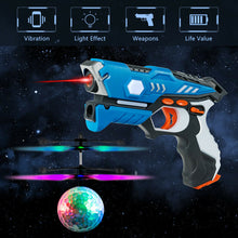 Load image into Gallery viewer, Infrared Laser Tag Guns 2 Players Blasters Game w/2 Walkie talkies & Flying ball - EK CHIC HOME