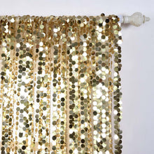 Load image into Gallery viewer, 52 x 108-Inch Sequin Curtains Drapes Panels Window Treatments - EK CHIC HOME