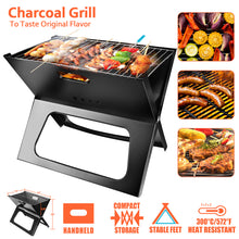 Load image into Gallery viewer, Portable Charcoal BBQ Grill - EK CHIC HOME