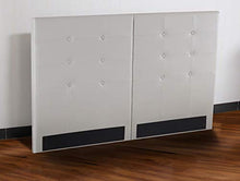 Load image into Gallery viewer, Leather Upholstered Platform Bed Frame with Wooden Slats - EK CHIC HOME