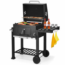 Load image into Gallery viewer, Charcoal Barbecue  Grill Outdoor W/Wheels Portable - EK CHIC HOME