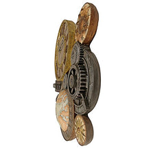 Load image into Gallery viewer, Luxury Toscano Gears of Time Sculptural Wall Clock - EK CHIC HOME