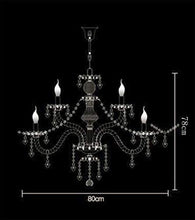 Load image into Gallery viewer, 15 Lights Crystals Chandelier  Color Cognac - EK CHIC HOME