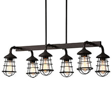 Load image into Gallery viewer, Stone & Beam Vintage Lantern Chandelier, 19.8"H, With Bulb - EK CHIC HOME