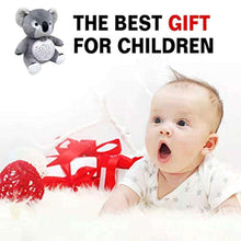 Load image into Gallery viewer, 12 Baby-Soothing Sounds and Sleep Aid Night Light | Portable Soother Stuffed Animals Koala Toy - EK CHIC HOME