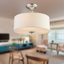 Load image into Gallery viewer, Chandelier Modern Chandelier Lighting Flush mount LED Ceiling Light Fixture Pendant H11.8" x W15.7" - EK CHIC HOME