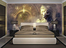 Load image into Gallery viewer, Sculpture Wallpaper Abstract Fractal Ancient Greek  Home Decor - EK CHIC HOME