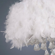 Load image into Gallery viewer, Modern Chandelier Pendant Light, 3 Lights with Crystal Beaded Drum - EK CHIC HOME