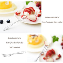 Load image into Gallery viewer, Stainless Steel Coffee Spoons and Fruit Forks, 10-piece - EK CHIC HOME