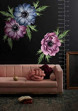 Load image into Gallery viewer, Anemone Floral Wall Decal Watercolor Wall Stickers Flowers Peel n Stick - EK CHIC HOME