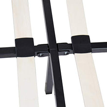 Load image into Gallery viewer, Leather Upholstered Platform Bed Frame with Wooden Slats - EK CHIC HOME