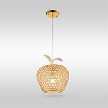 Load image into Gallery viewer, Crystal Golden Apple Ceiling Pendant Crystal Chandelier - EK CHIC HOME