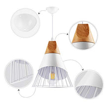 Load image into Gallery viewer, Swag Pendant Lights with Iron Cage(3 Kits) - EK CHIC HOME
