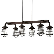 Load image into Gallery viewer, Stone & Beam Vintage Lantern Chandelier, 19.8"H, With Bulb - EK CHIC HOME