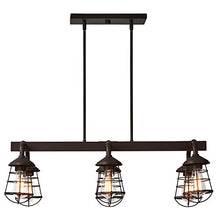 Load image into Gallery viewer, Stone & Beam Vintage Lantern Chandelier, 19.8"H, With Bulb - EK CHIC HOME