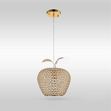 Load image into Gallery viewer, Crystal Golden Apple Ceiling Pendant Crystal Chandelier - EK CHIC HOME