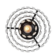 Load image into Gallery viewer, Antique Black Flush Mount Light Fixture Ceiling Crystal Light - EK CHIC HOME