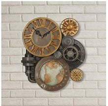 Load image into Gallery viewer, Luxury Toscano Gears of Time Sculptural Wall Clock - EK CHIC HOME