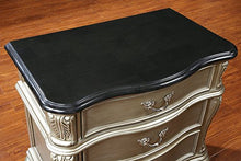 Load image into Gallery viewer, Luxurious Design Bedroom 4pc Set Gold Finish Tufted California King Size - EK CHIC HOME