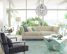 Load image into Gallery viewer, Modern Pendant Chandelier Crystal Raindrop Lighting Ceiling Light Fixture  D16 in x H18 in - EK CHIC HOME