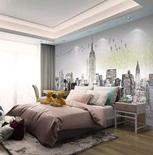 Load image into Gallery viewer, Charcoal City Wallpaper New York City Wall Mural Wall Art Architecture - EK CHIC HOME
