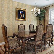 Load image into Gallery viewer, Girl with Pearl Earring by Johannes Vermeer, Framed H & Painted Oil with Regency Gold Frame - EK CHIC HOME