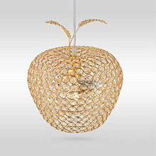 Load image into Gallery viewer, Crystal Golden Apple Ceiling Pendant Crystal Chandelier - EK CHIC HOME