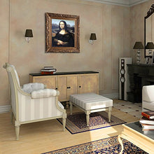 Load image into Gallery viewer, Mona Lisa with Burgeon Gold Frame Oil Painting by Da Vinci - EK CHIC HOME