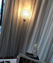 Load image into Gallery viewer, Ball Shape Crystal Floor Lamp, Silver - EK CHIC HOME