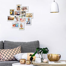 Load image into Gallery viewer, White Wood 12 Openings Wall Collage Picture Frame, 4 x 6-Inch - EK CHIC HOME