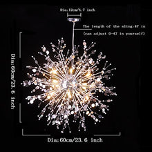 Load image into Gallery viewer, Chandeliers Firework Crystal Pendant - EK CHIC HOME