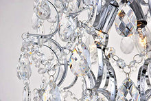 Load image into Gallery viewer, Modern Pendant Chandelier Crystal Raindrop Lighting Ceiling Light Fixture  D16 in x H18 in - EK CHIC HOME