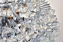 Load image into Gallery viewer, Modern Pendant Chandelier Crystal Raindrop Lighting Ceiling Light Fixture Lamp D20 in x H16 in - EK CHIC HOME