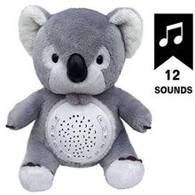 Load image into Gallery viewer, 12 Baby-Soothing Sounds and Sleep Aid Night Light | Portable Soother Stuffed Animals Koala Toy - EK CHIC HOME