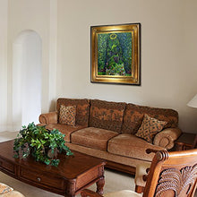 Load image into Gallery viewer, Sunflower by Klimt with Regency Gold Frame and Gold Finish with Black Edge - EK CHIC HOME